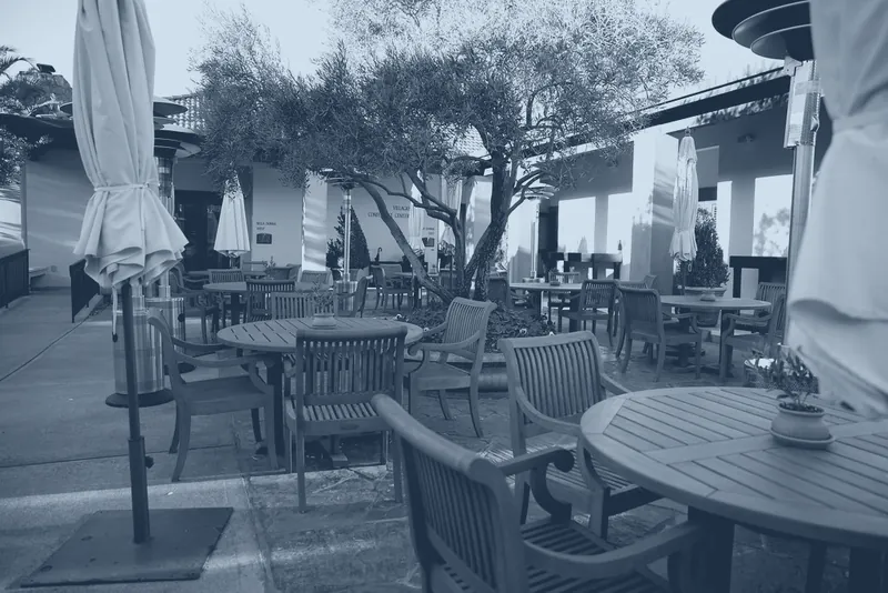 Terraza de un café